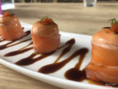 Một dạng sushi cá hồi