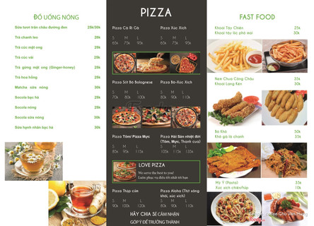 Simple Coffee&Cake Menu