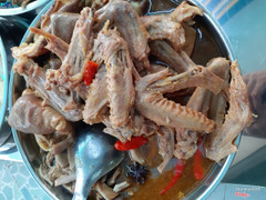 pha lau bao tu , dong vit ,canh vit