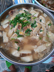 dau hu non nhoi thit