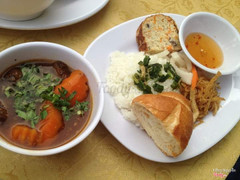 Món bò kho chay. Cơm tấm chay