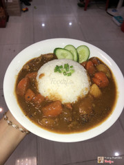 Cơm cari tại quán