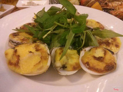 Nghêu nướng phomai