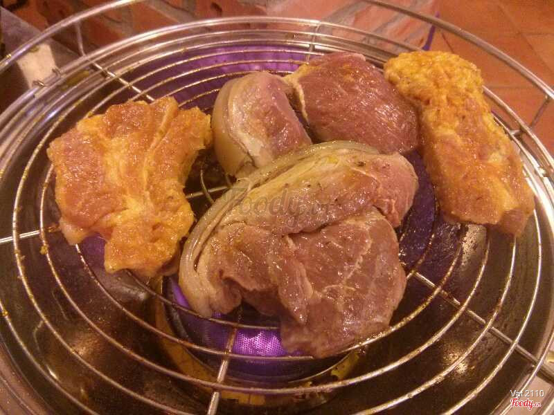 bê nướng - Sườn nướng