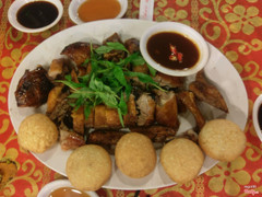 gà nướng bánh bao