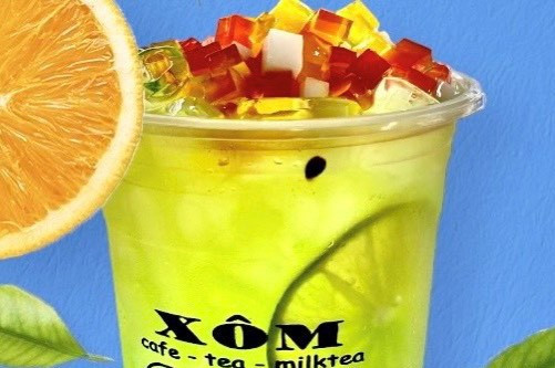 XÔMtea - Trà Trái Cây & Bánh Tráng Trộn Sài Gòn