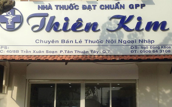 Nhà Thuốc Tây Thiên Kim - Trần Xuân Soạn