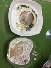 chè xoài trân châu + caramen