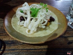 Taco bún chả