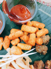 bánh gạo chiên