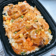 cơm đùi gà sốt teriyaki bỏ lò