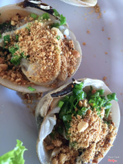 Sò nướng mỡ hành