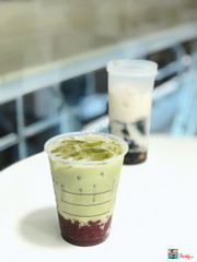 Trà Xanh Matcha Đậu Đỏ