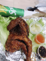 gà chiên ngũ vị