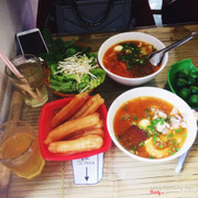 Bánh canh ghẹ hơi nhạt , ăn cũng tạm được