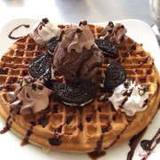 waffle oreo chocolate