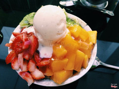 bingsu hoa quả