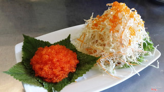 Salad Tobico / Tobico Sashimi