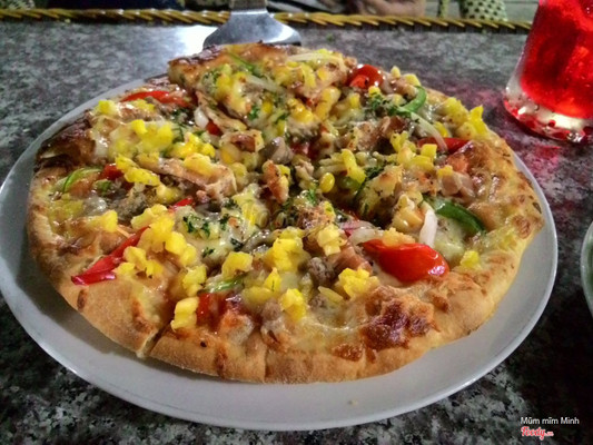 pizza thịt xông khói