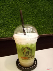 Matcha milk foam 35k