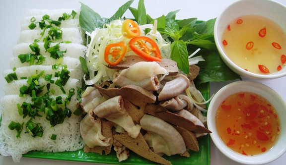 Bánh Hỏi Lòng Heo - Chả Cá Hoàng Cầm