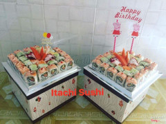 Khách đặt bánh SuShi Đãi Sinh nhật