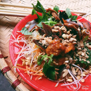 nộm bò khô