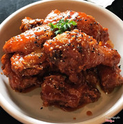 gà rán sốt gia vị