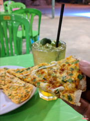 Bánh tráng nướng khô bò phô mai