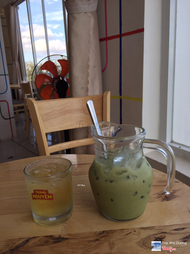 Trà sữa Matcha + Trân châu Trắng 