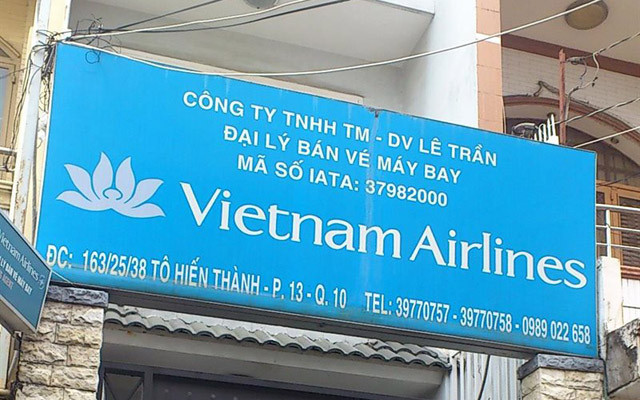  Đại Lý Vé Máy Bay Vietnam Airlines