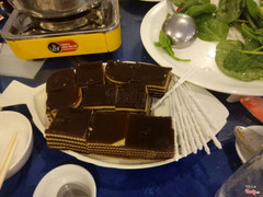 rau câu phô mai chocolate