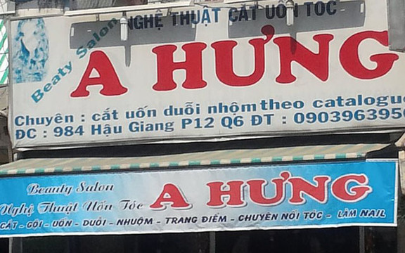 A Hưng Beauty Salon - Hậu Giang