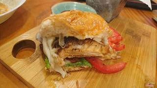 Burger gà