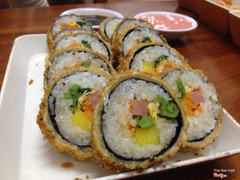 Gim bab chiên là tuyệt nhất, giòn, thơm ngon, hấp dẫn 