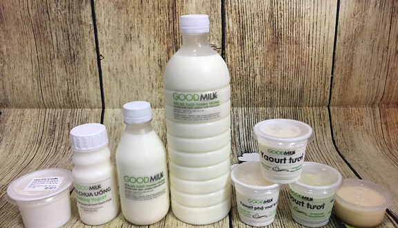 Sữa Bò Tươi Good Milk - Hồng Lạc