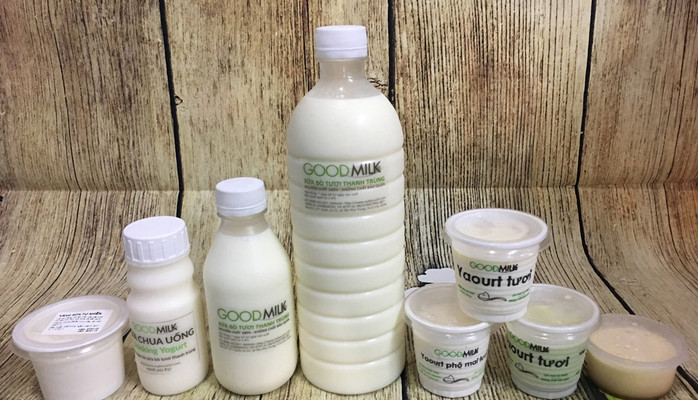 Sữa Bò Tươi Good Milk - Hồng Lạc