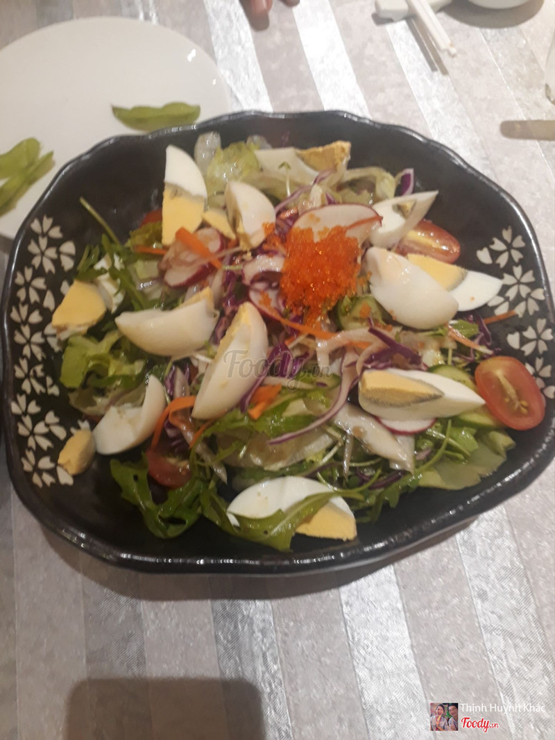 Salad Trứng cá hồi