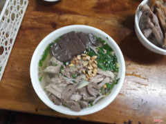 Miến ngan măng tiết