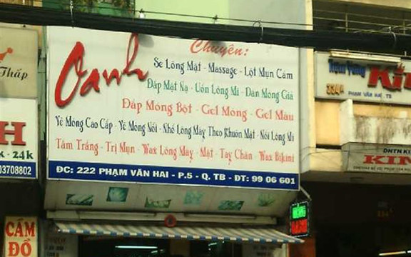 Chăm Sóc Da Oanh - Phạm Văn Hai