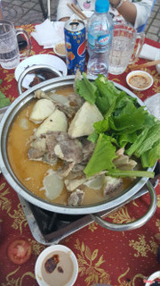 lẩu vịt nấu chao