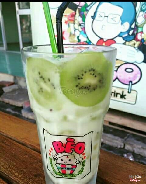 Sữa chua lắc kiwi