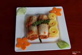 Kim chi muối rất ngon và vừa miệng