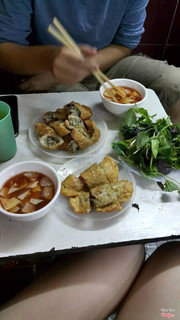 bánh rán mặn - bánh gối