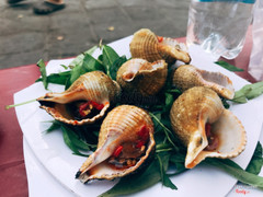 Ốc nhung nướng muối ớt