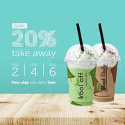 Take away giảm 20% đồ uống - nhanh nào nhanh nào