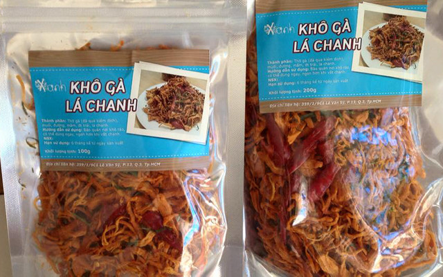 Xanh Food Shop - Lạp Xưởng & Khô Gà Lá Chanh