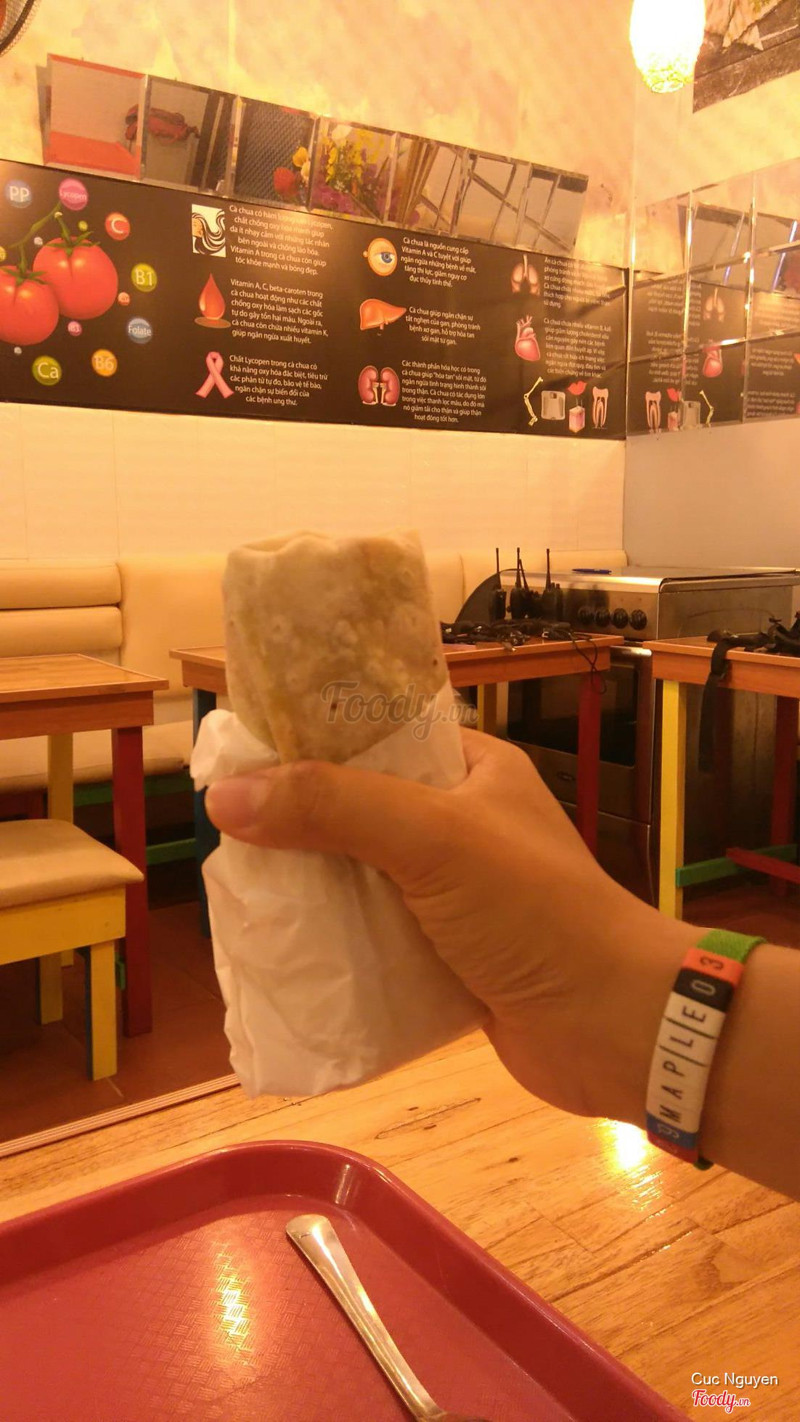 Beef burrito 