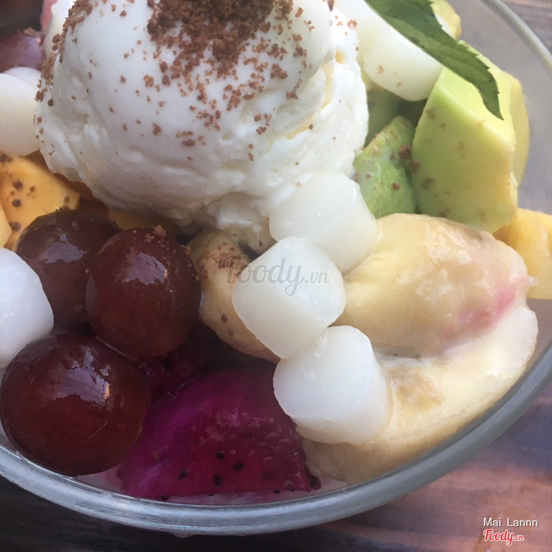 Bingsu trái cây 60k