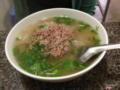 Phở bò tái